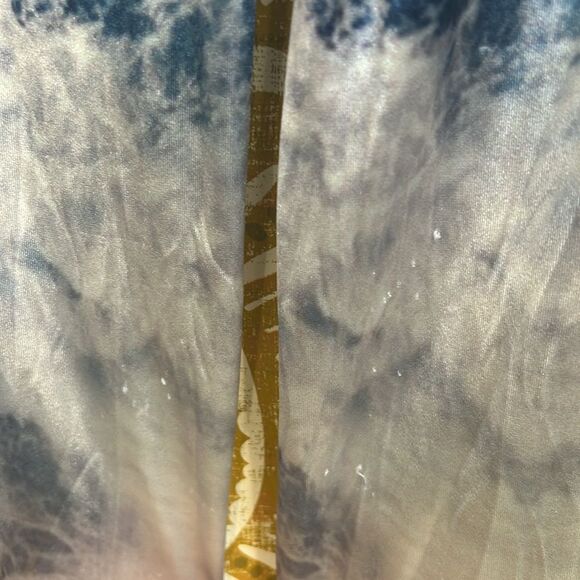 Jeffrey Campbell Rare Pantalones High Heel Platform Pant Boots Blue Waves size 7 - Picture 7 of 16